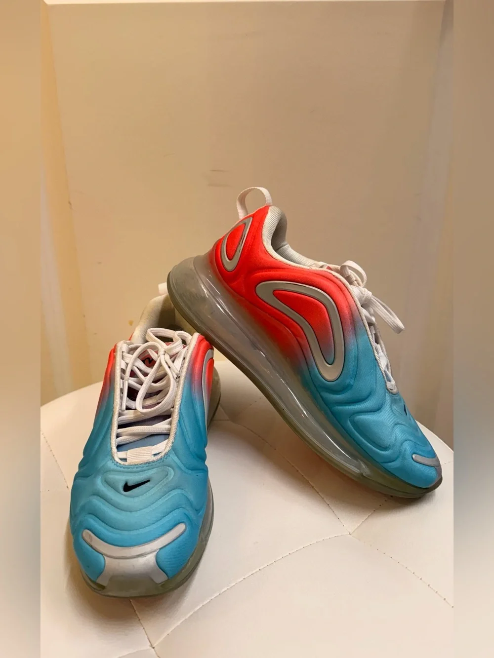 Nike Women's Gradient Blue & Coral Air Max Trainer